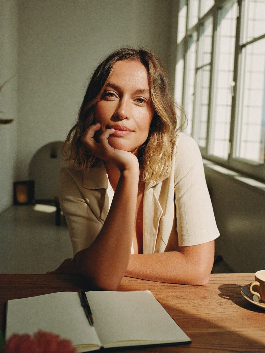 Corinne Hudson, founder of BloomVault, in Lisbon